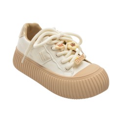 Pantofi sport FLAVIA PASSINI albi, 6858, din piele naturala