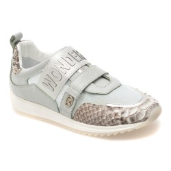 Pantofi sport ERISMA albastri, 135697F, din material textil si piele naturala