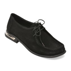 Mocasini GRYXX negri, 25308, din piele intoarsa