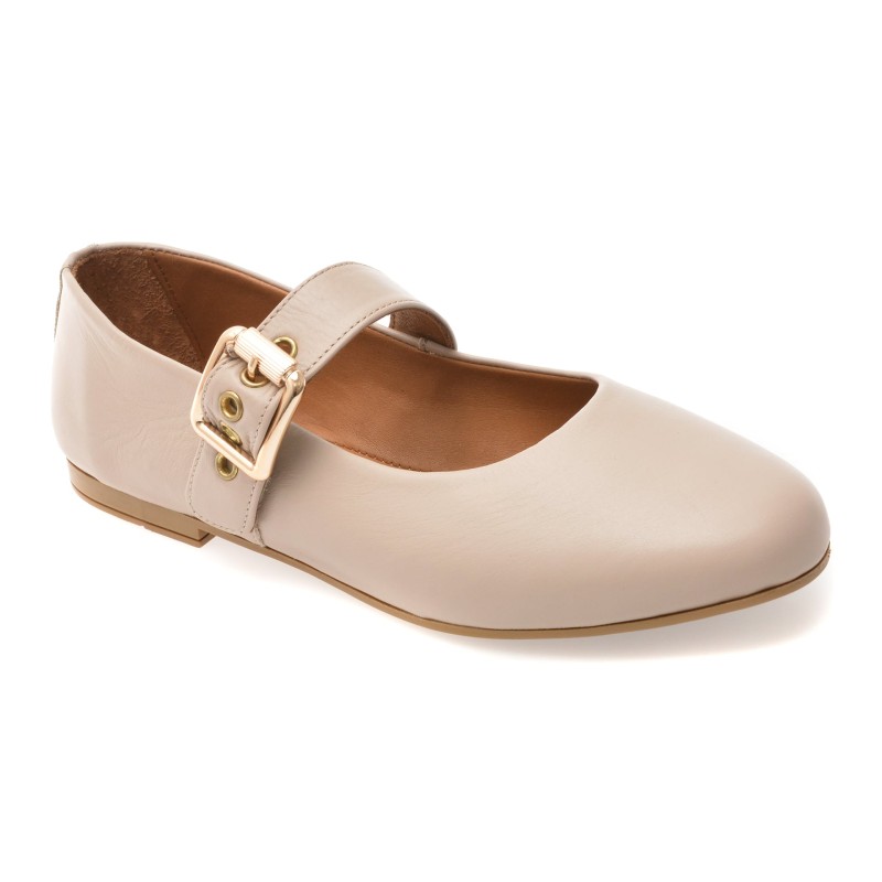 Balerini FLAVIA PASSINI gri, 152, din piele naturala