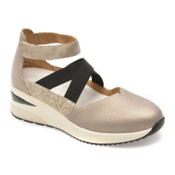 Pantofi REMONTE gri, D2411, din piele naturala