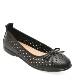 Balerini FLAVIA PASSINI negri, 79673, din piele naturala