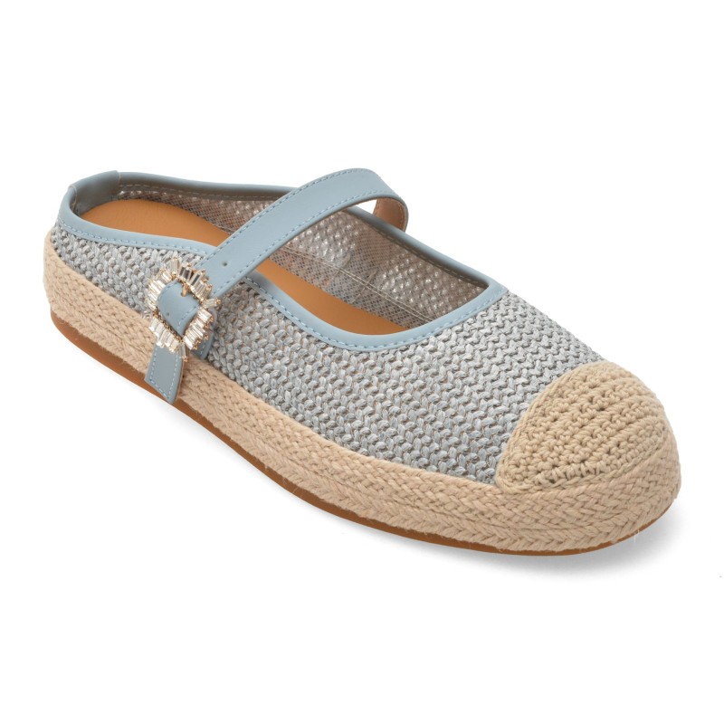 Papuci GRYXX albastri, 196, din material textil