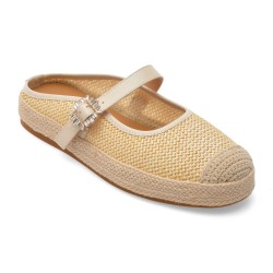 Papuci GRYXX bej, 196, din material textil
