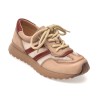 Pantofi sport FLAVIA PASSINI bej, WM05, din material textil si piele naturala