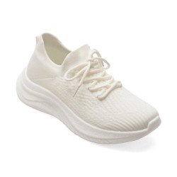 Pantofi sport FLAVIA PASSINI albi, 25CL603, din material textil