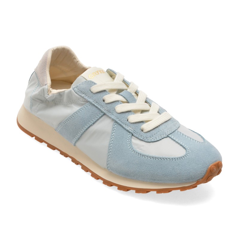 Pantofi sport GRYXX albastri, 30591, din material textil si piele naturala