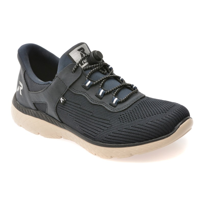 Pantofi sport RIEKER bleumarin, M5076, din material textil