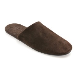 Papuci EPICA maro, 2513, din piele intoarsa