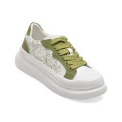 Pantofi sport PASS COLLECTION albi, SL60008, din material textil