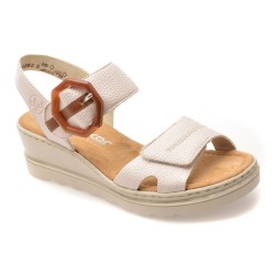 Sandale RIEKER nude, 67476, din piele ecologica