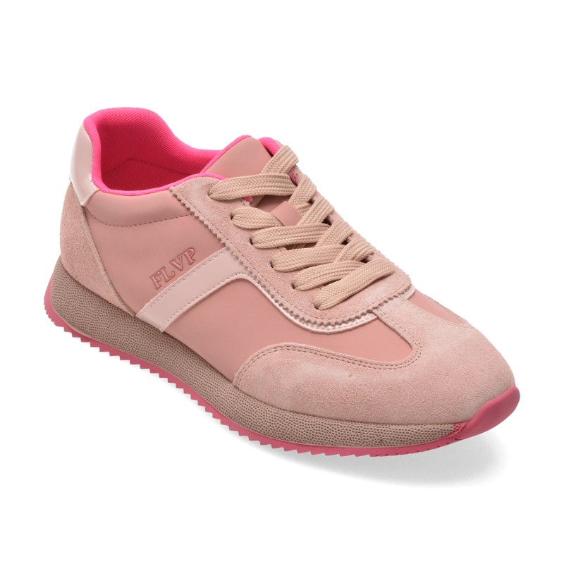 Pantofi sport FLAVIA PASSINI roz, 6159, din piele naturala