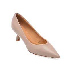 Pantofi eleganti EPICA nude, D05555, din piele naturala