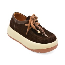 Mocasini GRYXX maro, 2527, din piele intoarsa