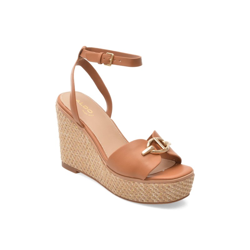 Sandale ALDO maro, YBYLIN 210, din piele ecologica