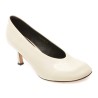 Pantofi eleganti EPICA albi, 639801, din piele naturala lacuita