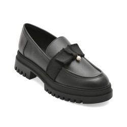 Mocasini ALDO negri, THEATRIC 001, din piele ecologica