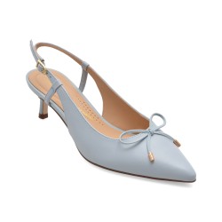 Pantofi eleganti CLARKS albastri, ZAREY BOW, din piele naturala