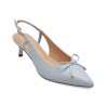 Pantofi eleganti CLARKS albastri, ZAREY BOW, din piele naturala