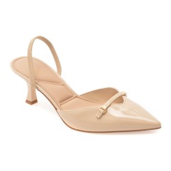 Pantofi eleganti ALDO bej, NAILAH 260, din piele ecologica lacuita
