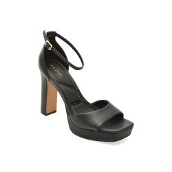 Sandale elegante ALDO negre, ELEONIA 001, din piele ecologica