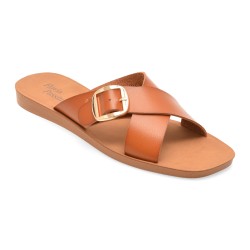 Papuci FLAVIA PASSINI maro, 944, din piele naturala