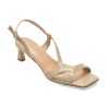 Sandale elegante FLAVIA PASSINI bej, H5590, din piele naturala