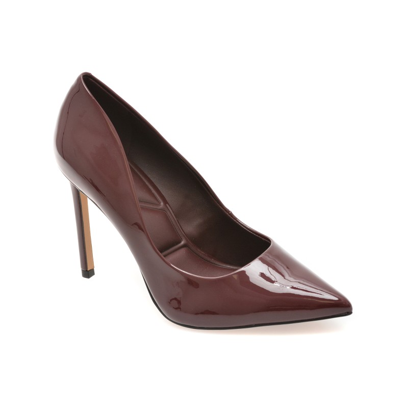 Pantofi eleganti ALDO visinii, STESSY 2.0, din piele ecologica lacuita