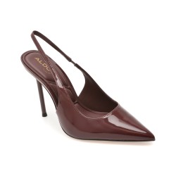 Pantofi eleganti ALDO visinii, PUCKERUP 601, din piele ecologica lacuita
