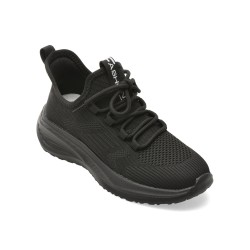 Pantofi sport GRYXX negri, 20252, din material textil