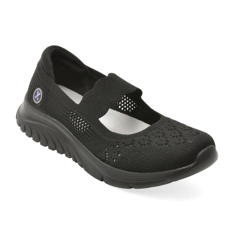 Pantofi sport GRYXX negri, X2535, din material textil