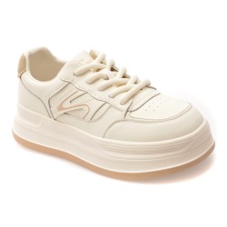 Pantofi sport FLAVIA PASSINI albi, 6567, din piele naturala