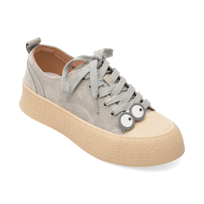 Pantofi sport GRYXX albastri, 24997, din nabuc