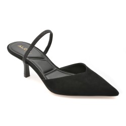 Pantofi eleganti ALDO negri, RE-JESSICA 001, din piele intoarsa
