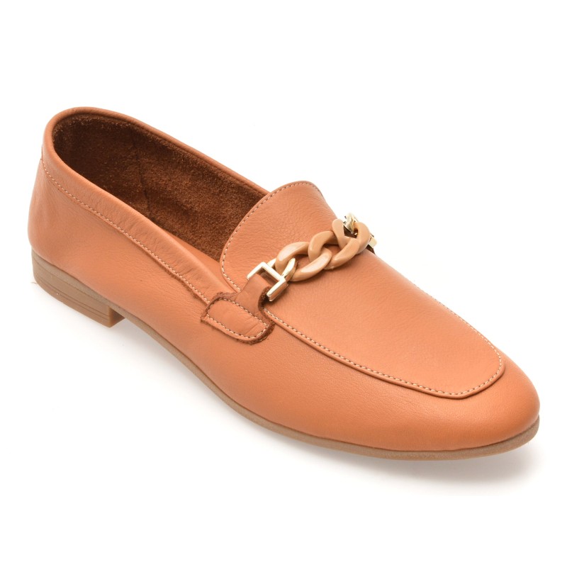 Mocasini FLAVIA PASSINI maro, CB4, din piele naturala