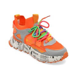 Pantofi sport BITE THE BULLET portocalii, 231681, din material textil