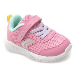 Pantofi sport GEOX roz, B454TD, din material textil