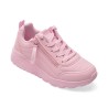 Pantofi sport SKECHERS roz, UNO LITE, din piele ecologica