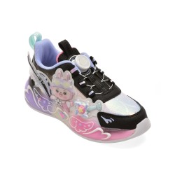 Pantofi sport SELECTION KIDS negri, W886, din material textil