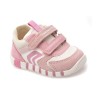 Pantofi sport GEOX roz, B3558C, din material textil si piele naturala