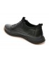 Pantofi OTTER negri, 70893, din piele naturala