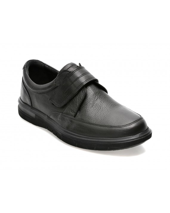 Pantofi OTTER negri, 28044, din piele naturala