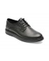 Pantofi OTTER negri, E721, din piele naturala