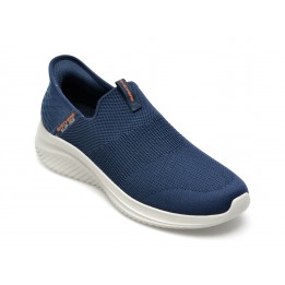 Pantofi SKECHERS bleumarin, ULTRA FLEX 3.0, din material textil