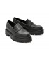 Pantofi ALDO negri, BIGSTRUT009, din piele naturala