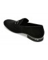 Pantofi ALDO negri, BOWTIE001, din piele intoarsa
