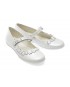 Pantofi PRIMIGI albi, 39201, din piele naturala