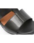 Sandale GEOX negre, D358QA, din piele naturala