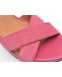 Sandale GEOX roz , D02HHC, din piele intoarsa