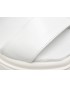 Sandale GRYXX albe, 10401, din piele naturala